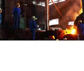 HFM’s plate heat exchanger used for steel blast furnace cooling