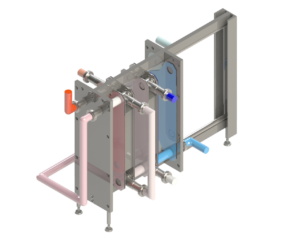 Plate heat exchanger for dairy