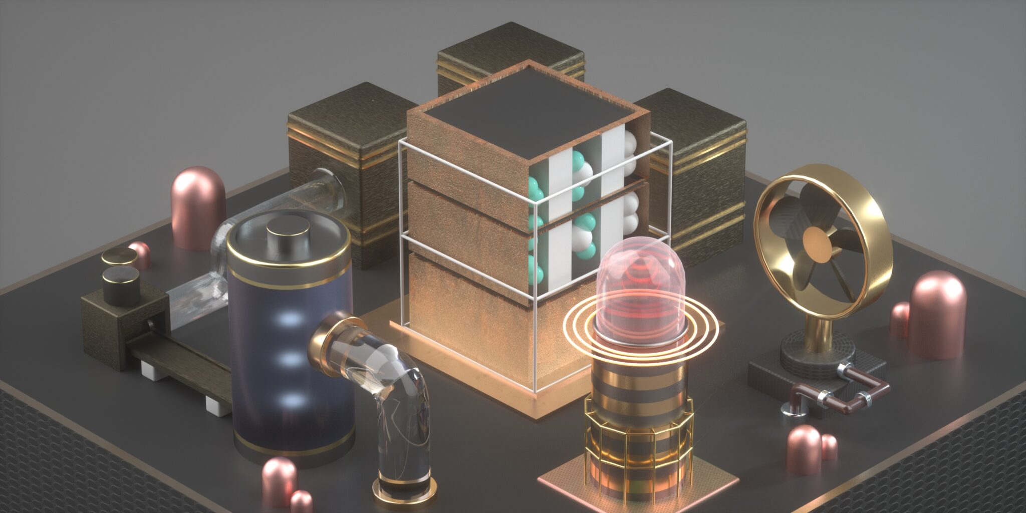 Fuel Cell Heat Exchanger HFM Plate Heat Exchanger Solution