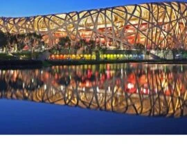 HFM Plate Heat Exchanger Solution Recycled Water Cycle Heat Pump in Olympic Village